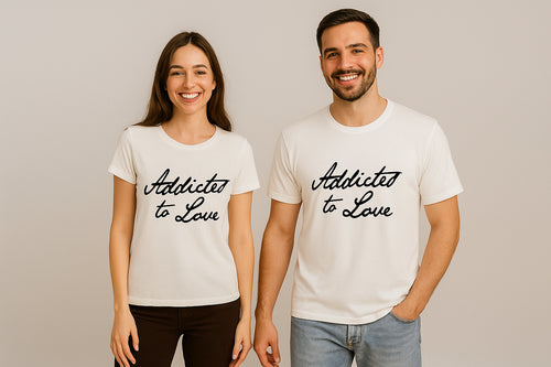 Addicted To Love Couple T Shirt