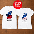 All American Boyfriend Girlfriend 4th Of July T-Shirt