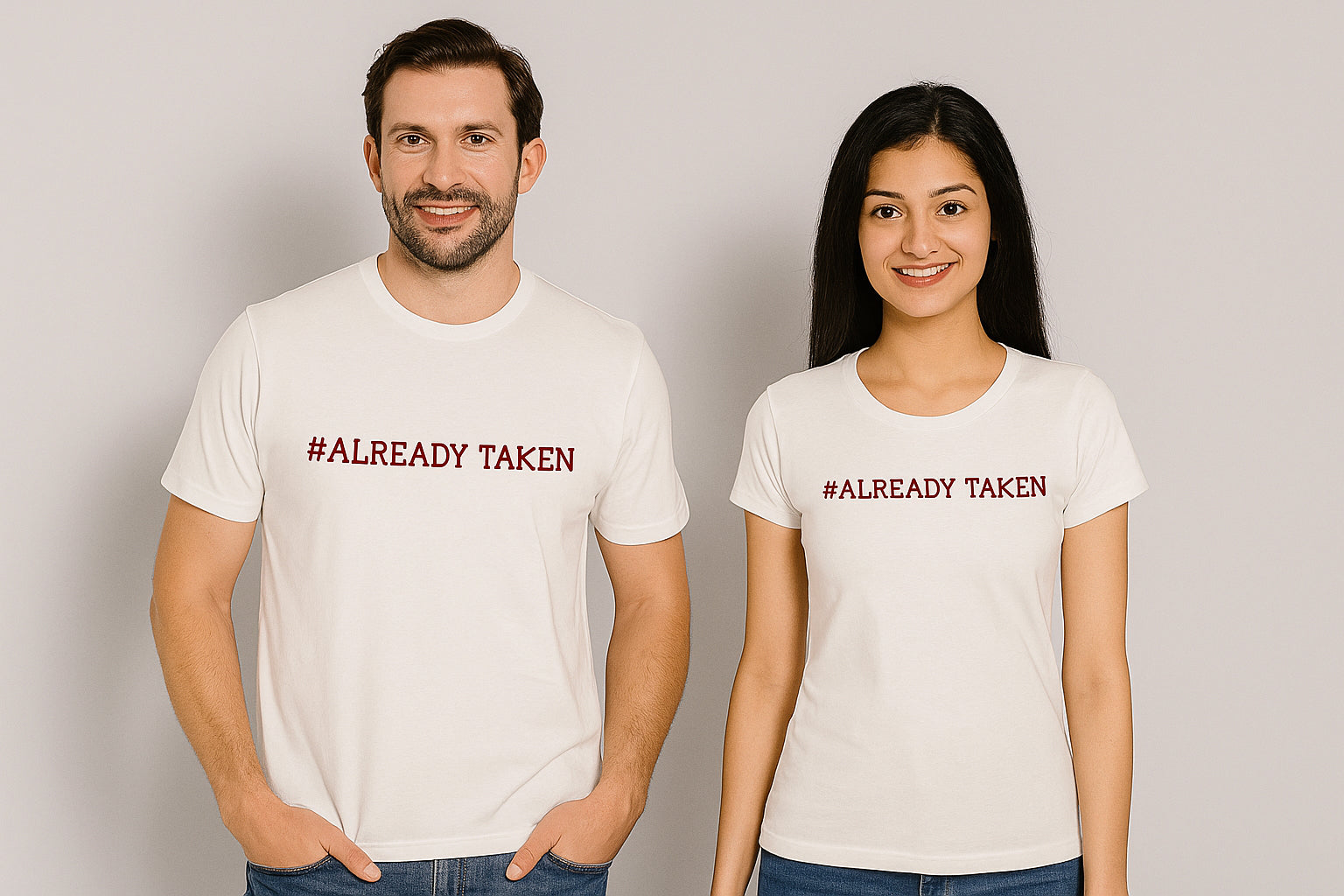 Already Taken Couple T Shirt