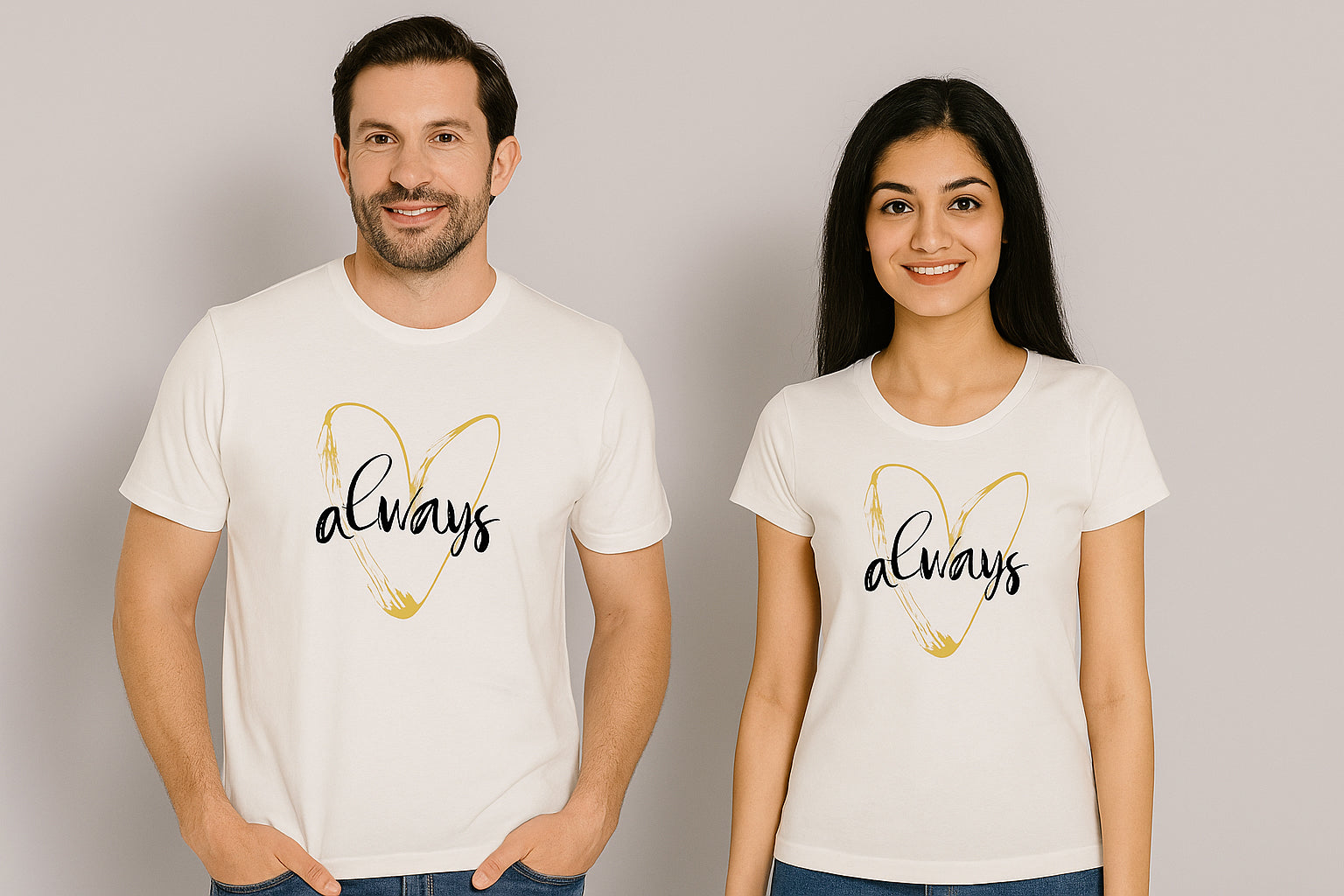 Always Love Couple T Shirt
