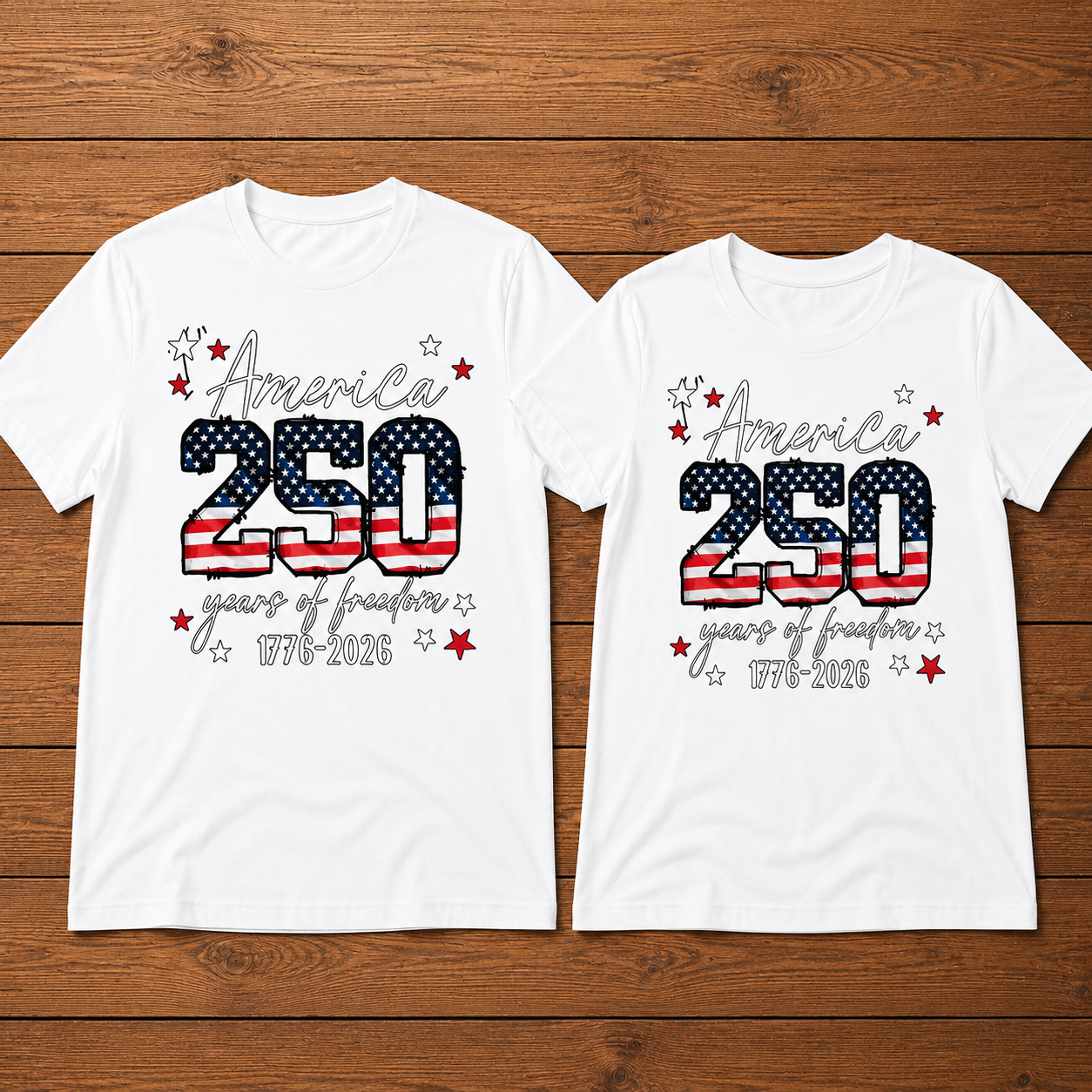 America 250 Years Of Freedom T-Shirt