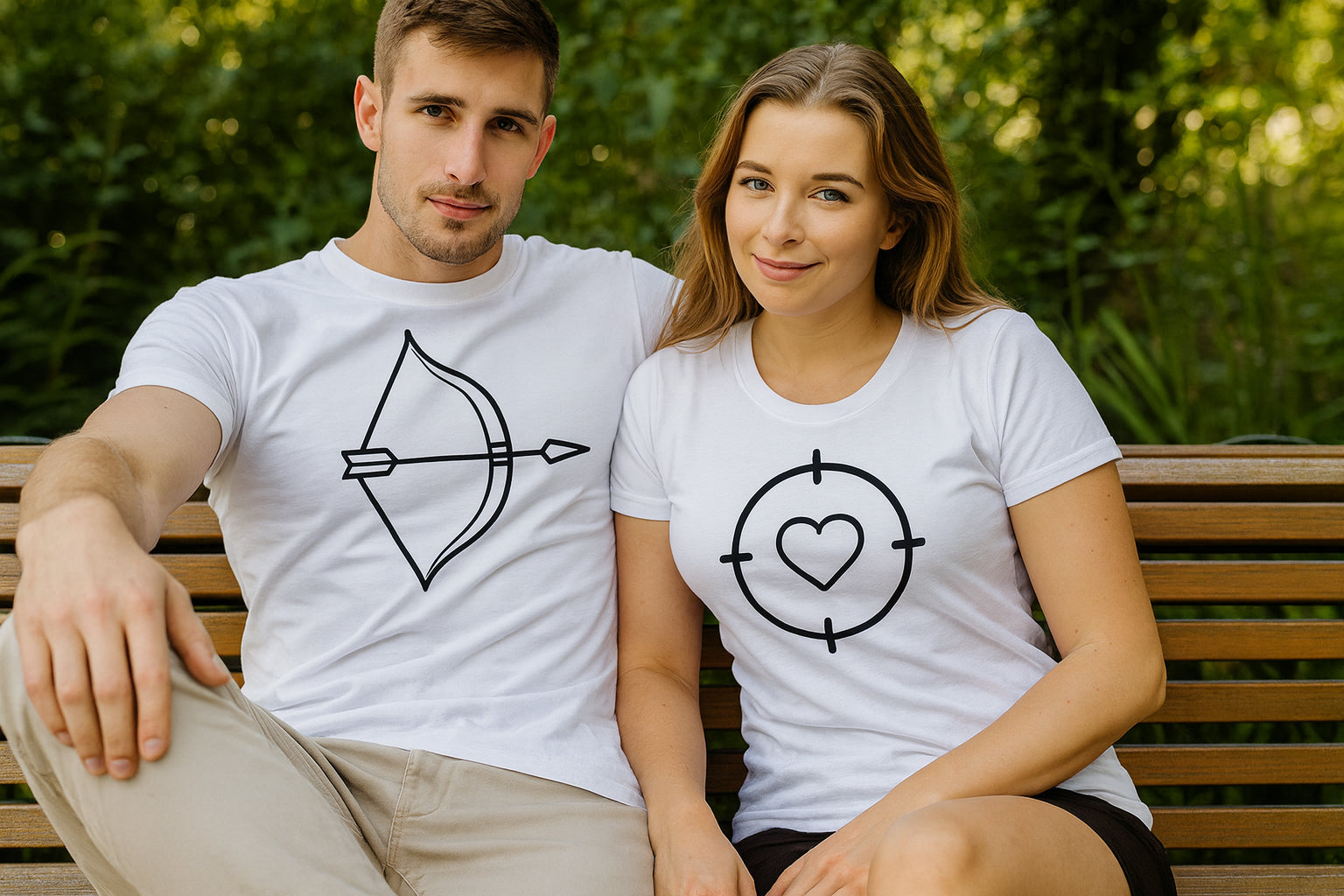Arrow Love Couple-T-shirt