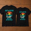 Baecation With My Better Half Matching Couple T-Shirt