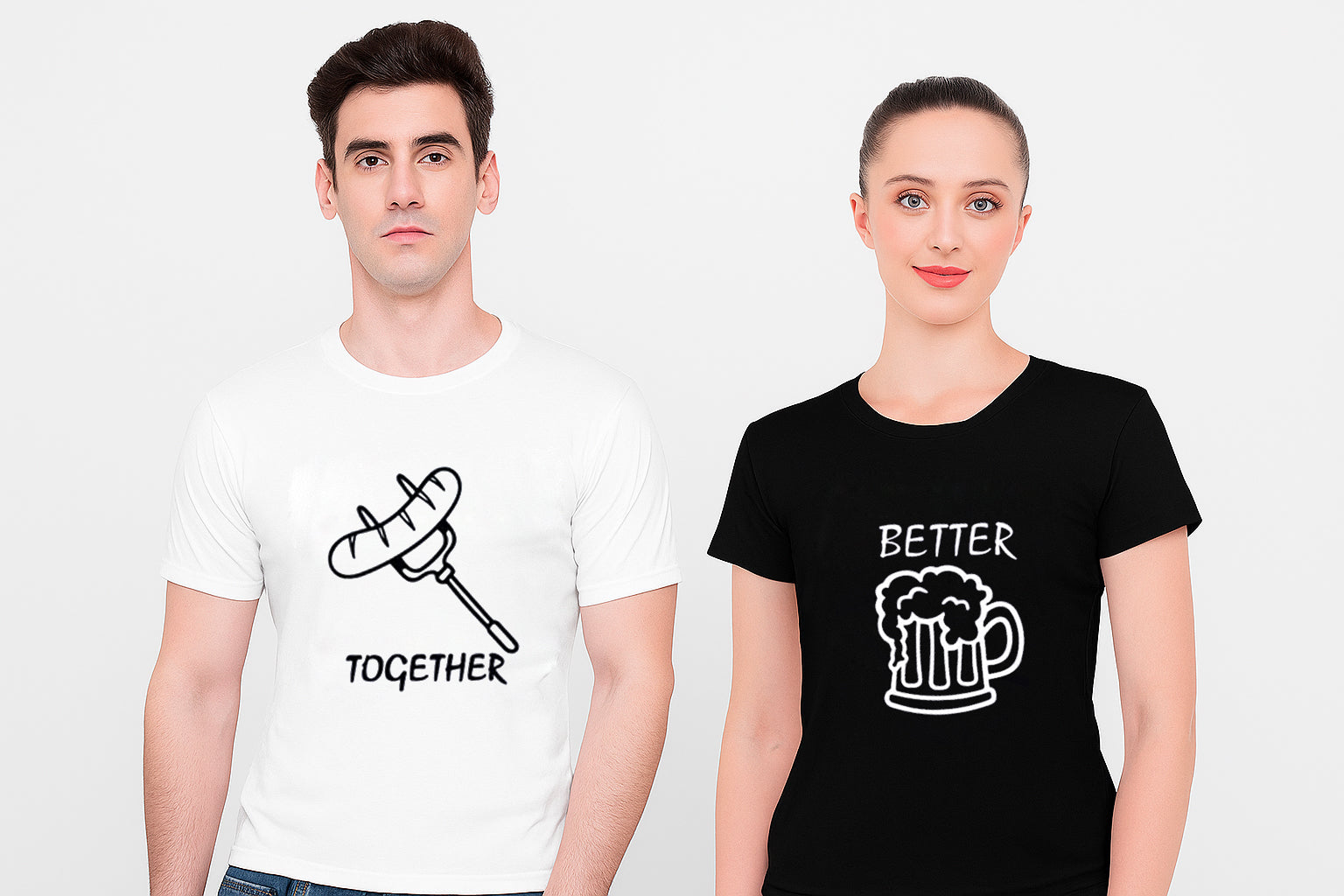 Better Together Couple T-Shirt