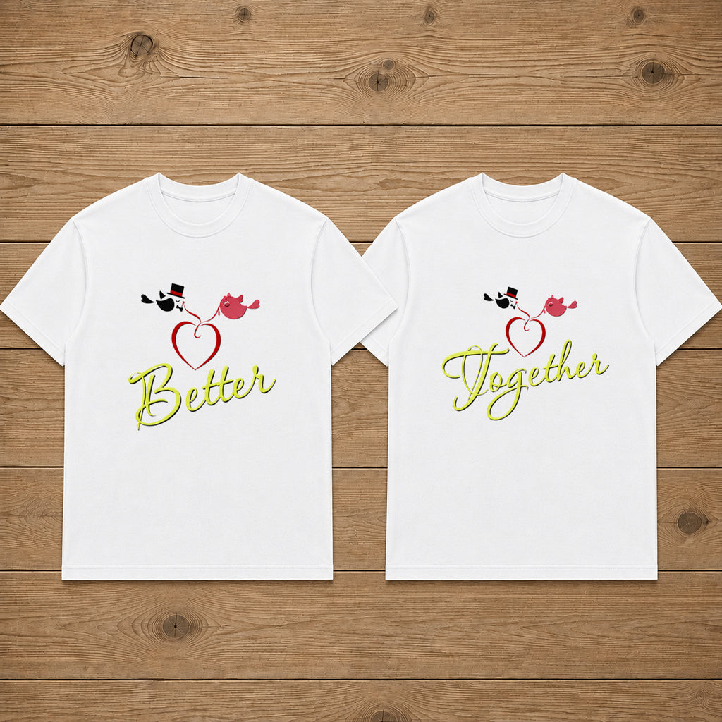 Better Together Couple T Shirt