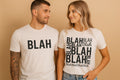 Blah Blah Blah Couple T-Shirt