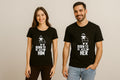 Born To Be With Him Couple T-Shirt