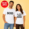 Boss And The Real Boss Couple T Shirt