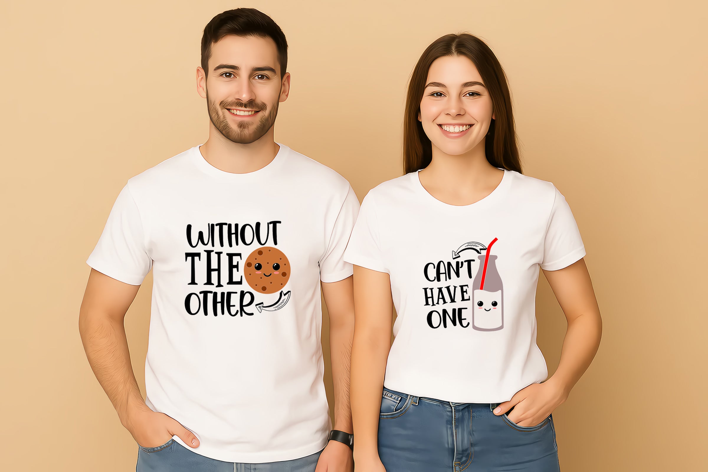 Can't Have One Without The Other Couple T-Shirt
