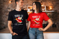 Christmas Mr Mrs Xmas Party Couple T Shirt