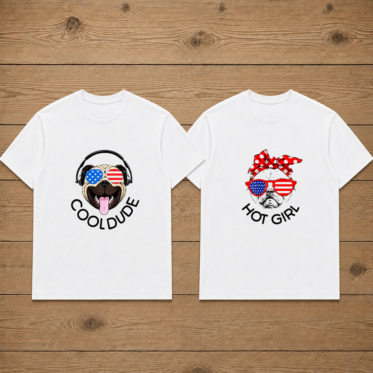 Cool dude Hot Girl Couple T Shirt