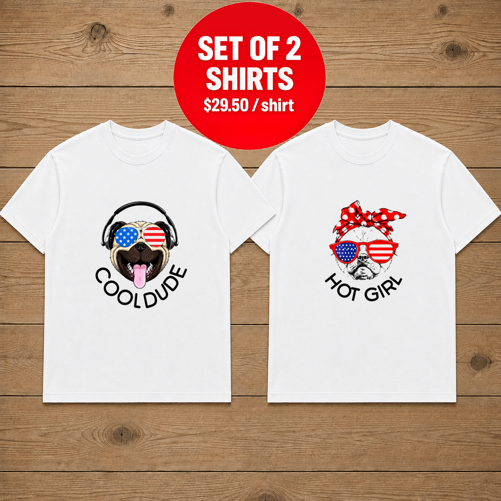 Cool dude Hot Girl Couple T Shirt