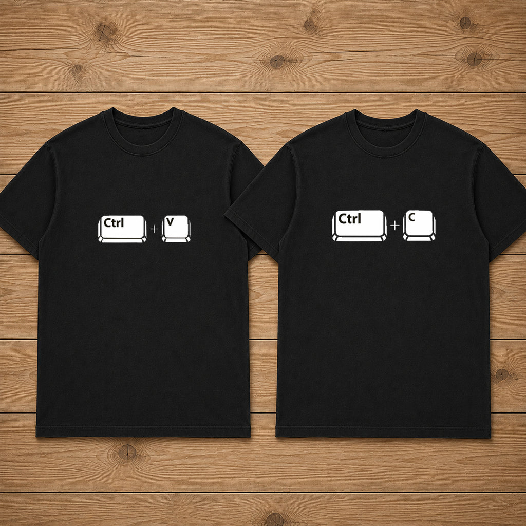 Ctrl C Ctrl V Couple T Shirt