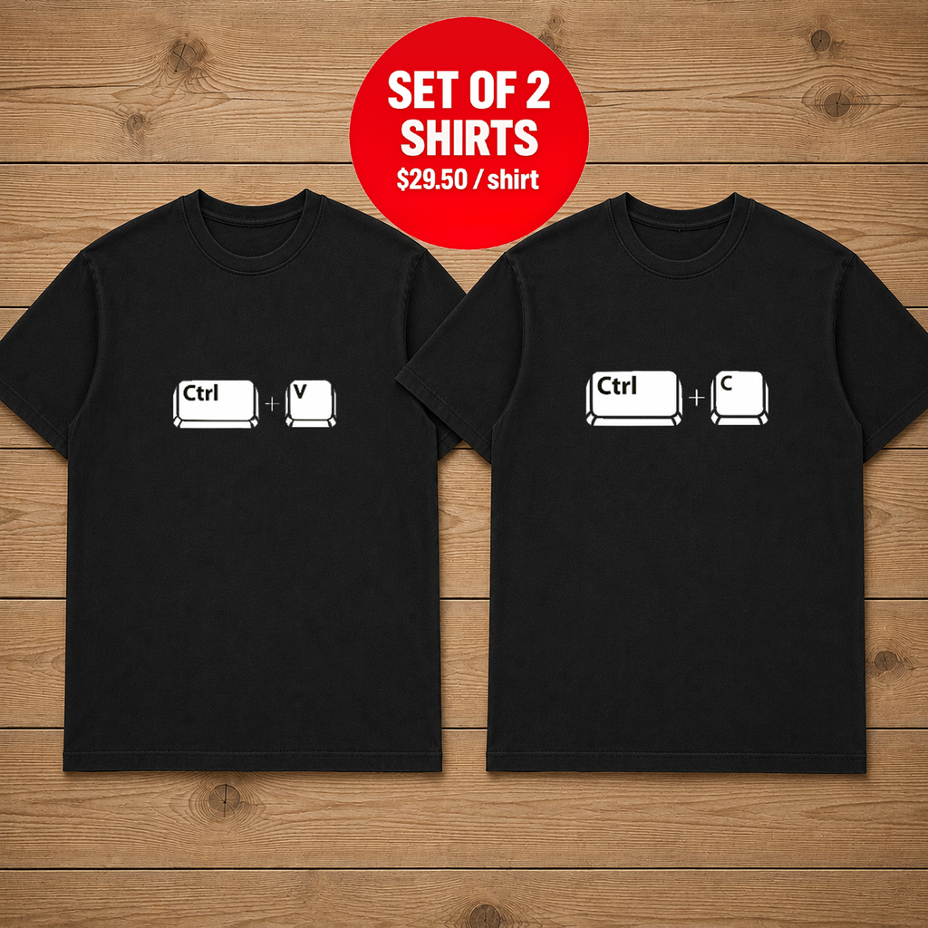 Ctrl C Ctrl V Couple T Shirt
