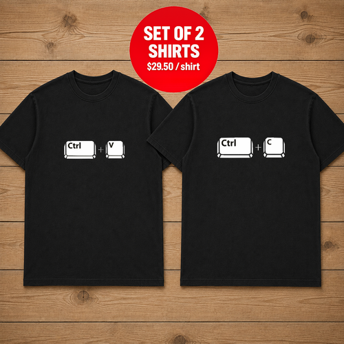 Ctrl C Ctrl V Couple T Shirt