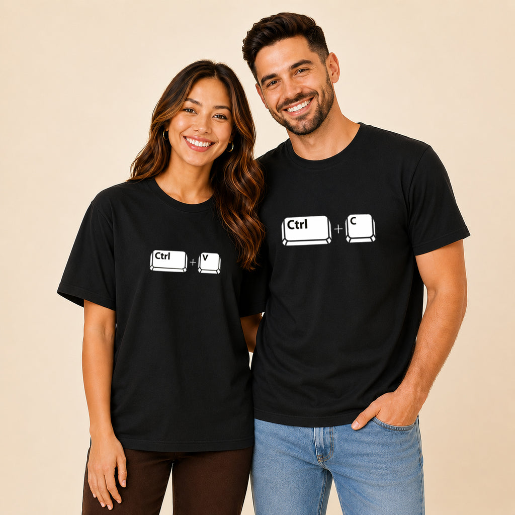 Ctrl C Ctrl V Couple T Shirt