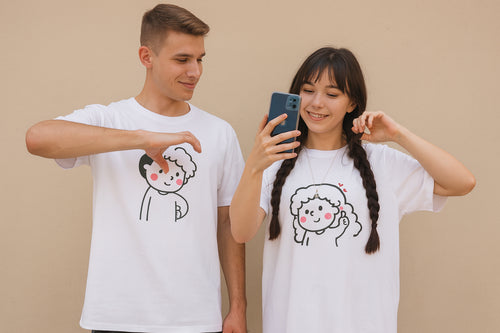 Cute Couple Funny Couple T Shirt