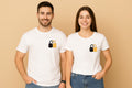 Cute Valentine Cat Kitties in Love Couple T-Shirt