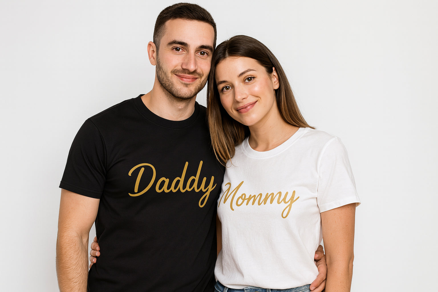 Daddy Mommy Couple T Shirt