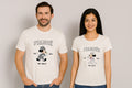 Disney Couple Engagement Matching Custom Couple T Shirt