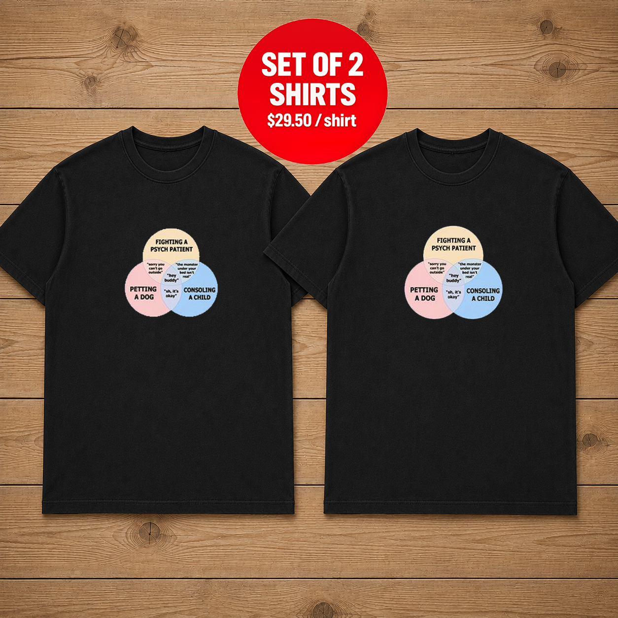 Fighting A Psych Patient Couple T Shirt