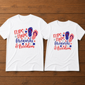 Flips Flops Fireworks & Freedom T-Shirt