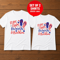 Flips Flops Fireworks & Freedom T-Shirt