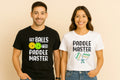 Funny Pickleball Paddle Couple T-Shirt