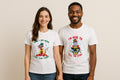 Gonzo And Rizzo the Rat Muppet Christmas Carol I'm Here To Tell The Story And I Am here for the food Couple Matching Christmas Outfits T-Shirt