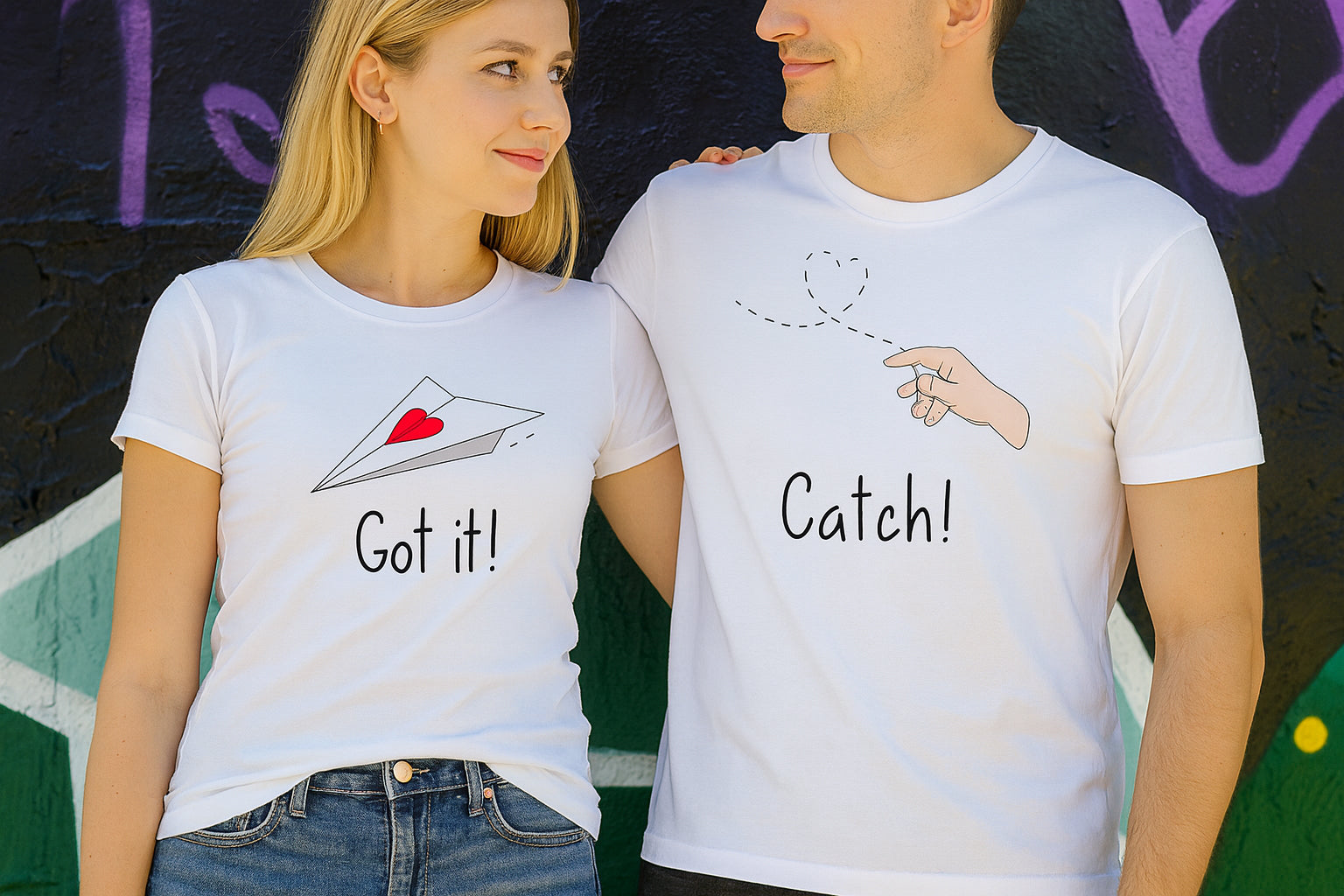 Got It Catch Couple T-shirt