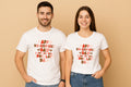 Happy Valentine Day Before Discount Chocolate Day Couple T Shirt