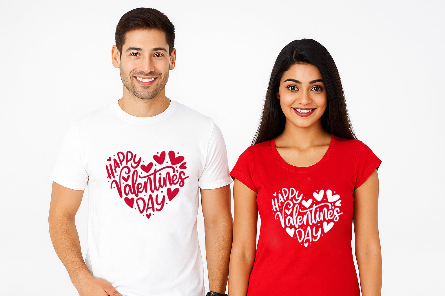 Happy Valentines Day Couple T Shirt