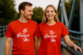 He Holded Me She Guided Me Couple T Shirt