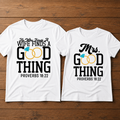 He Who Finds A Wife Finds Good Thing Couple T-Shirt