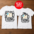 He Who Finds A Wife Finds Good Thing Couple T-Shirt
