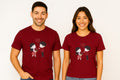 Heart Balloon Love Valentine Couple T-Shirt
