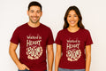 Heart Went Boom Couple T-Shirt