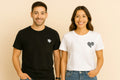 Heart and Puzzle Couple T-Shirt