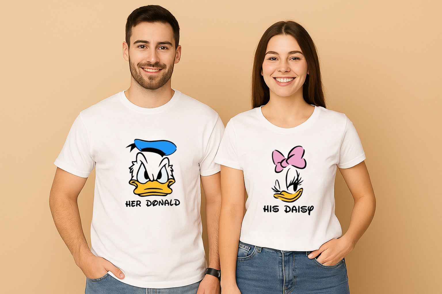 Her Donald His Daisy Couples T-Shirt