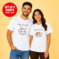 Hey Cutea Hey Hot Tea Couple T Shirt