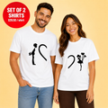 His And Hers Matching Couple T Shirt