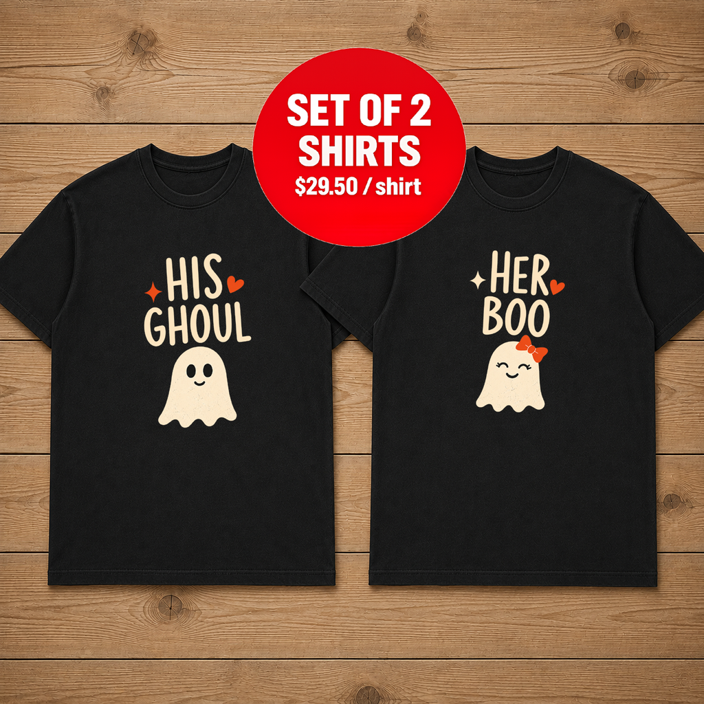 His Ghoul Her Boo Matching T-Shirt
