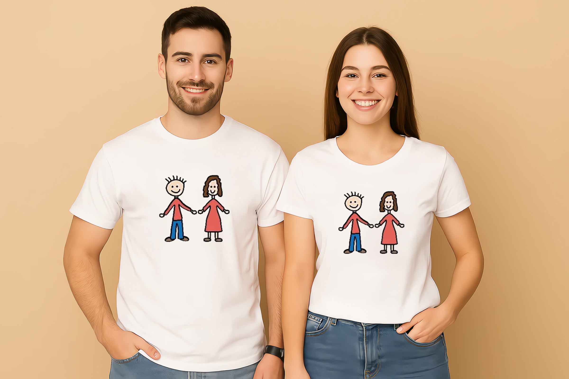 Holding Hand Couple T-Shirt