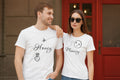 Honey Bee Mooning Couple T Shirt