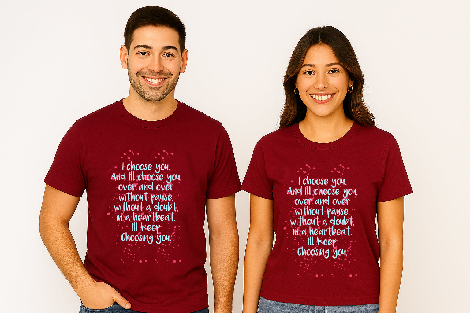 I Choose You Couple T-Shirt