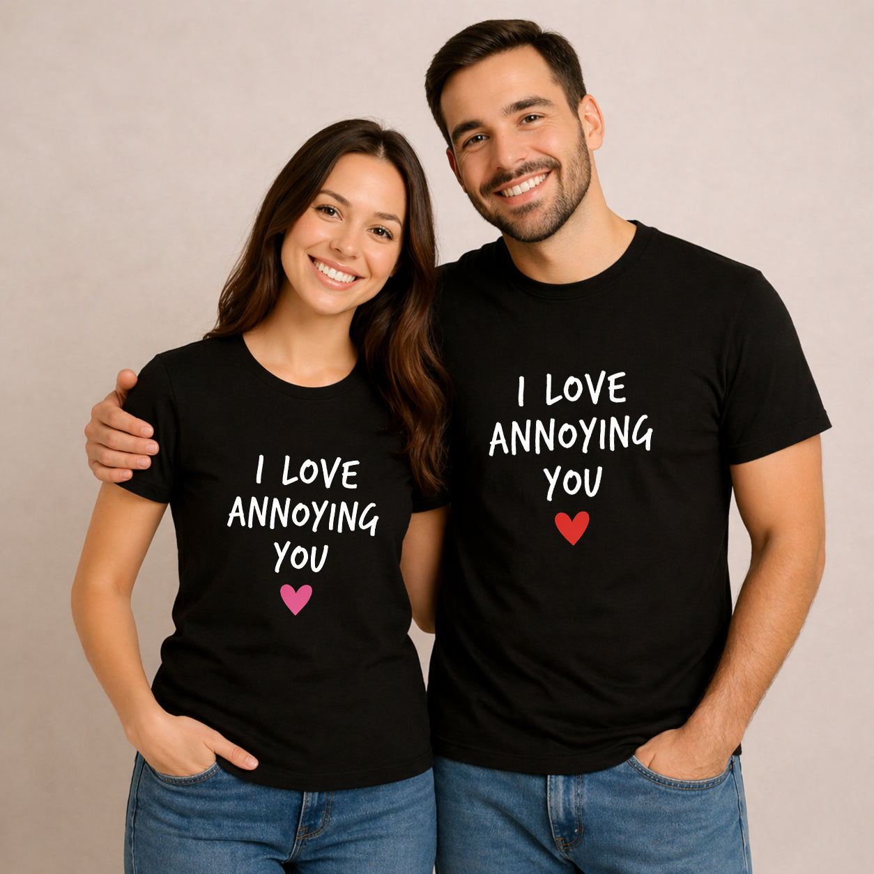 I Love Annoying You Couple T shirt