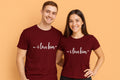 I Love Him I Love Her Couple T Shirt
