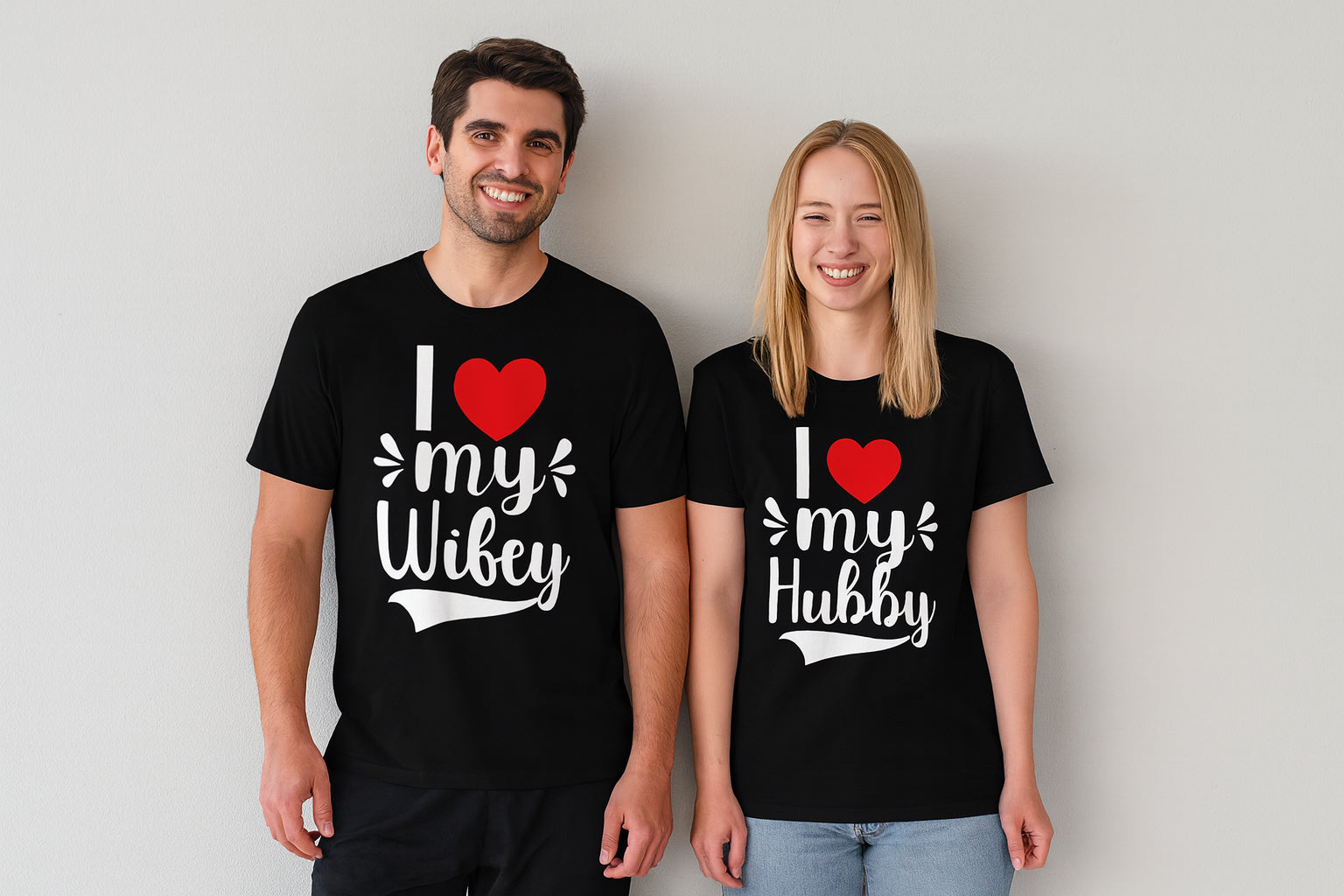 I Love My Wifey Couple T Shirt