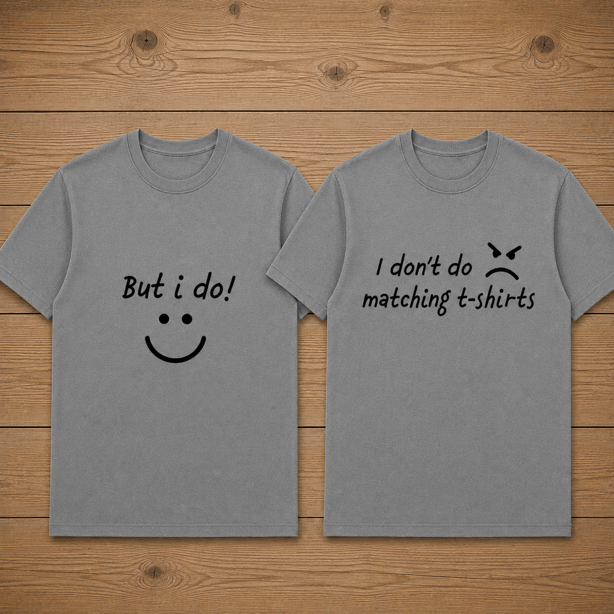 I Don't Do Matching T Shirt But I Do Grey Couple T Shirt