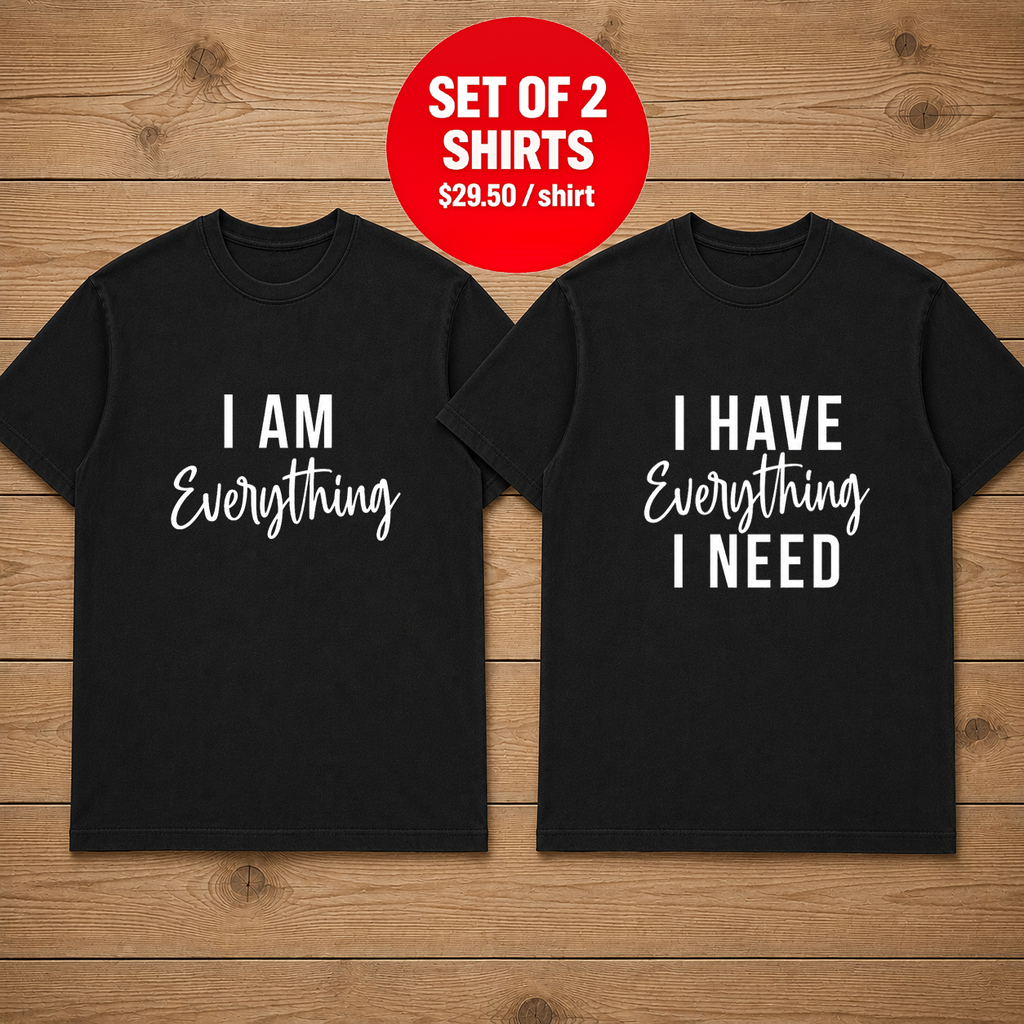 I Have Everything I Need Couple T Shirt